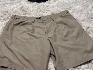 Chino Mens Dockers Pleated Relaxed Fit Polyester Size 40